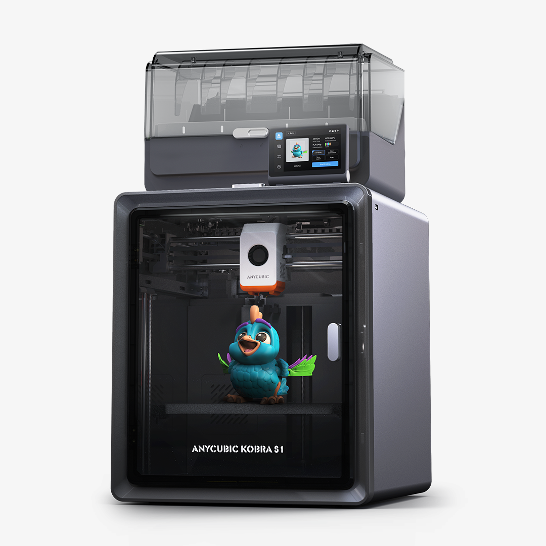 Anycubic Kobra S1 Combo: Affordable Multicolour 3D Printing Anycubic Kobra S1 Combo: Affordable Multicolour 3D Printing