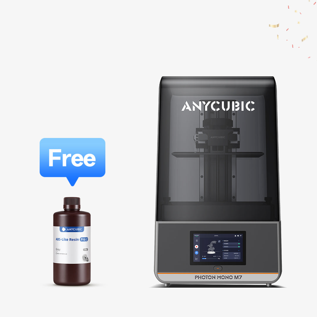 プリンター・複合機 Atom Fujinami ANYCUBIC Photon Mono M7 ANYCUBIC Photon Mono M7 and High Speed 3D Printer Resin 2.0