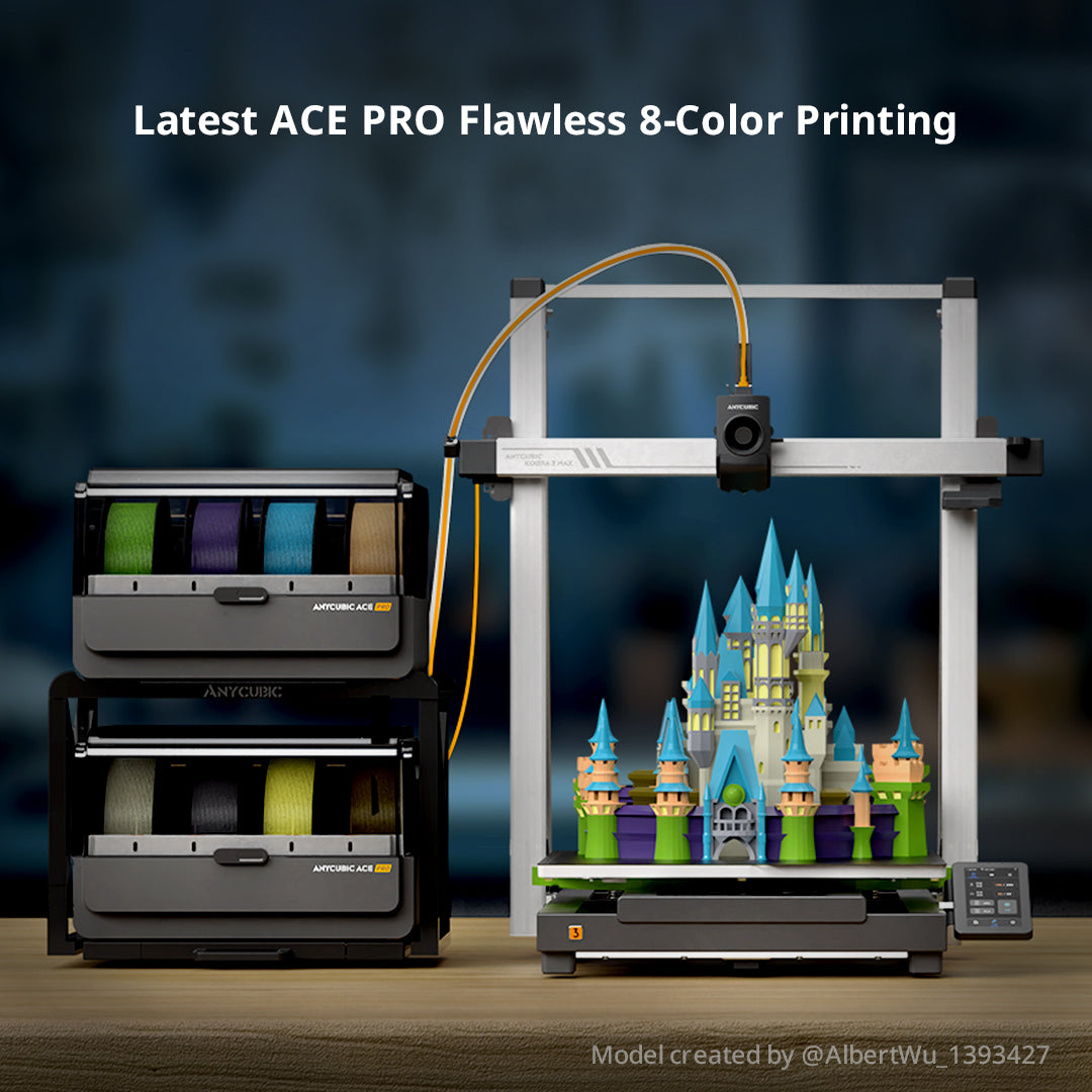 Kobra 3 Max Combo: The Largest Consumer-Grade Multicolour 3D Printer