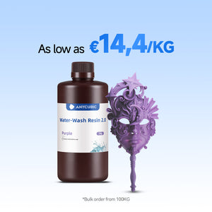 Water-Wash Resin 2.0 10-100KG Deals