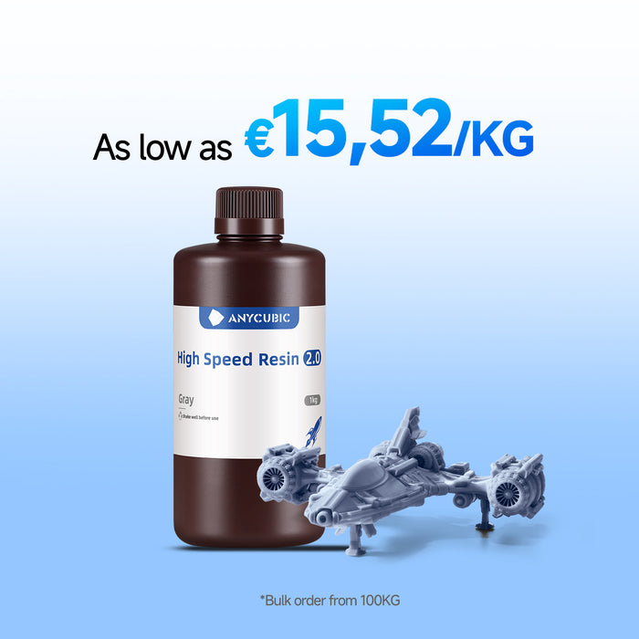 High Speed Resin 2.0 10-100KG Deals