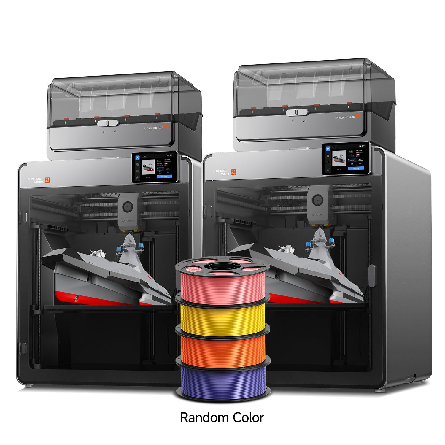 Kobra S1 Max Combo: Large Format 16-Color 3D Printer