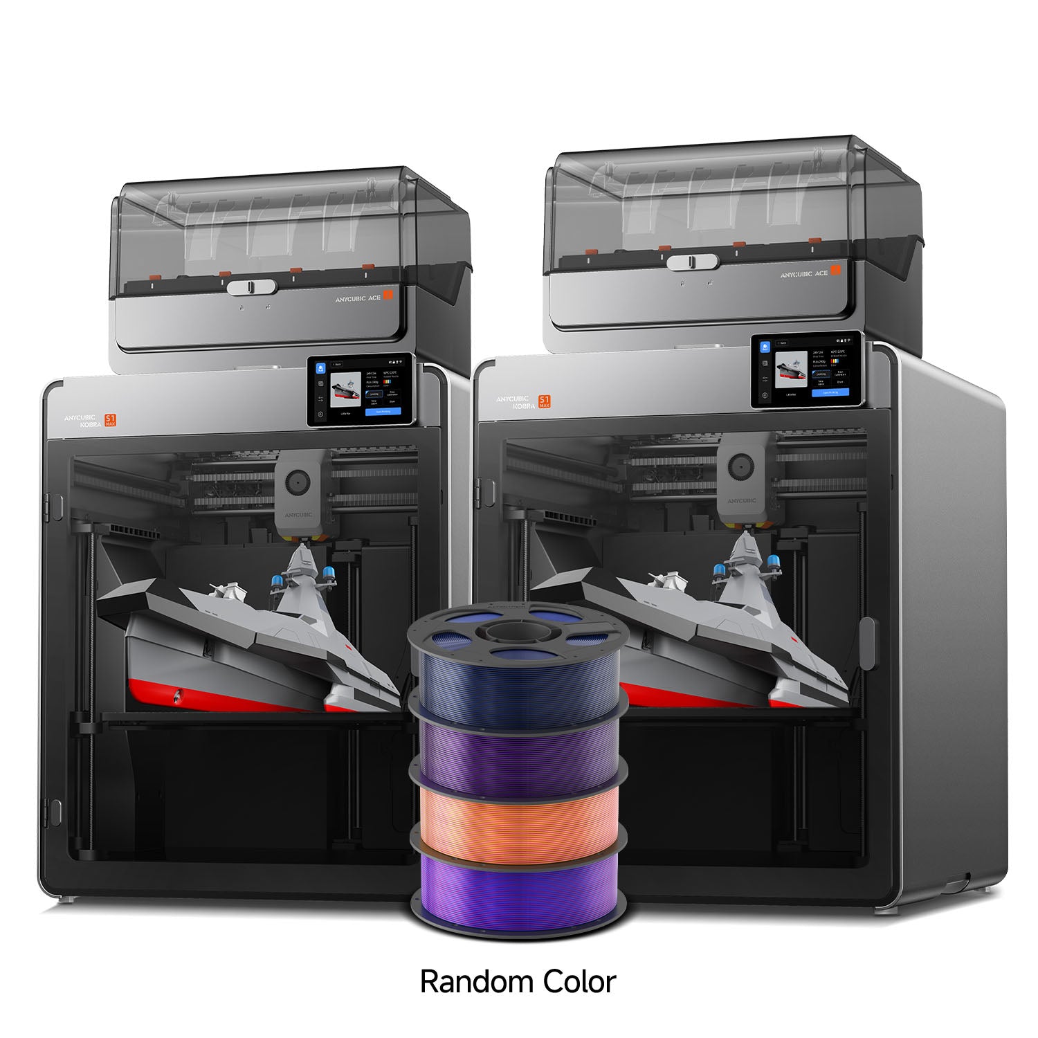 Kobra S1 Max Combo: Large Format 16-Color 3D Printer