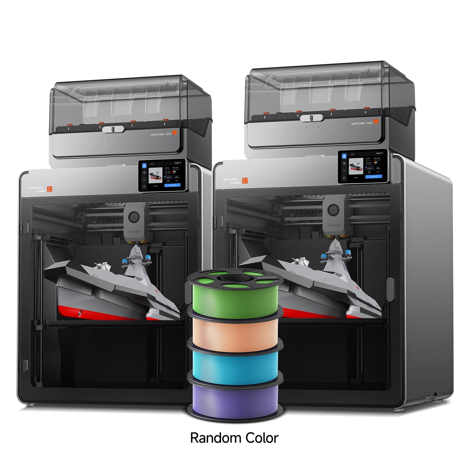 Kobra S1 Max Combo: Large Format 16-Color 3D Printer