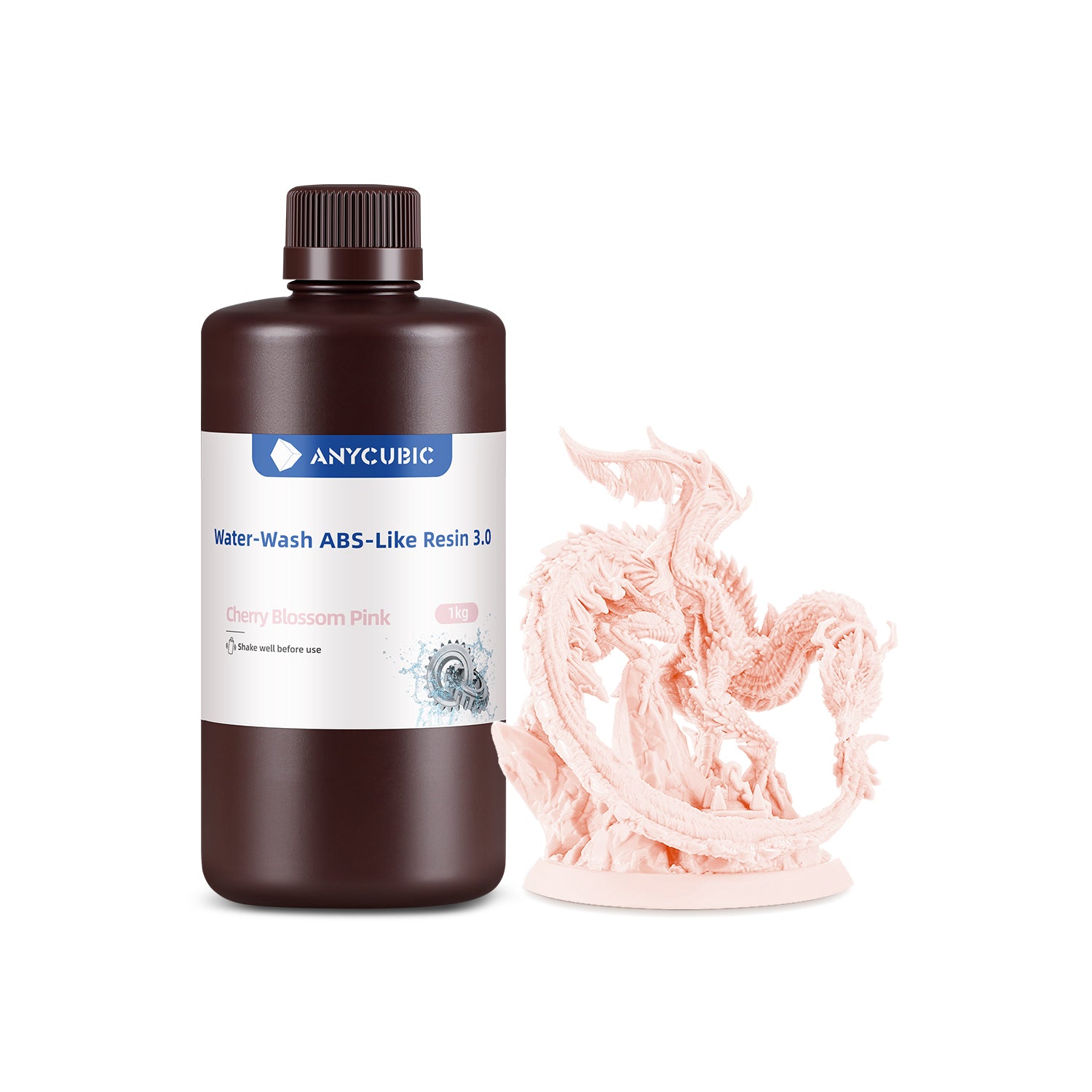 Anycubic Water-Wash ABS-Like Resin 3.0 Effortless Cleaning for Pro 3D Printing Anycubic Water-Wash ABS-Like Resin 3.0 Effortless Cleaning for Pro 3D Printing