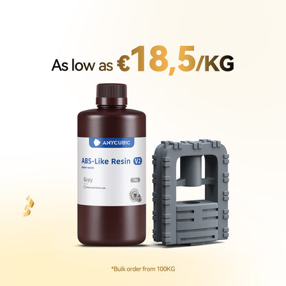 Water-Wash ABS-Like Resin V2 10-100KG Deals