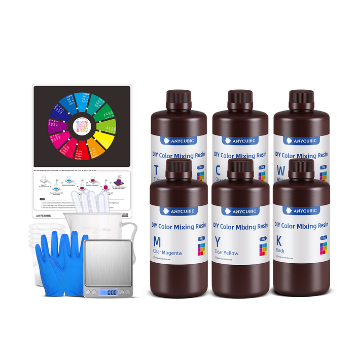 DIY Color Mixing Resin Set - 50% OFF