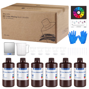 DIY Color Mixing Resin Set