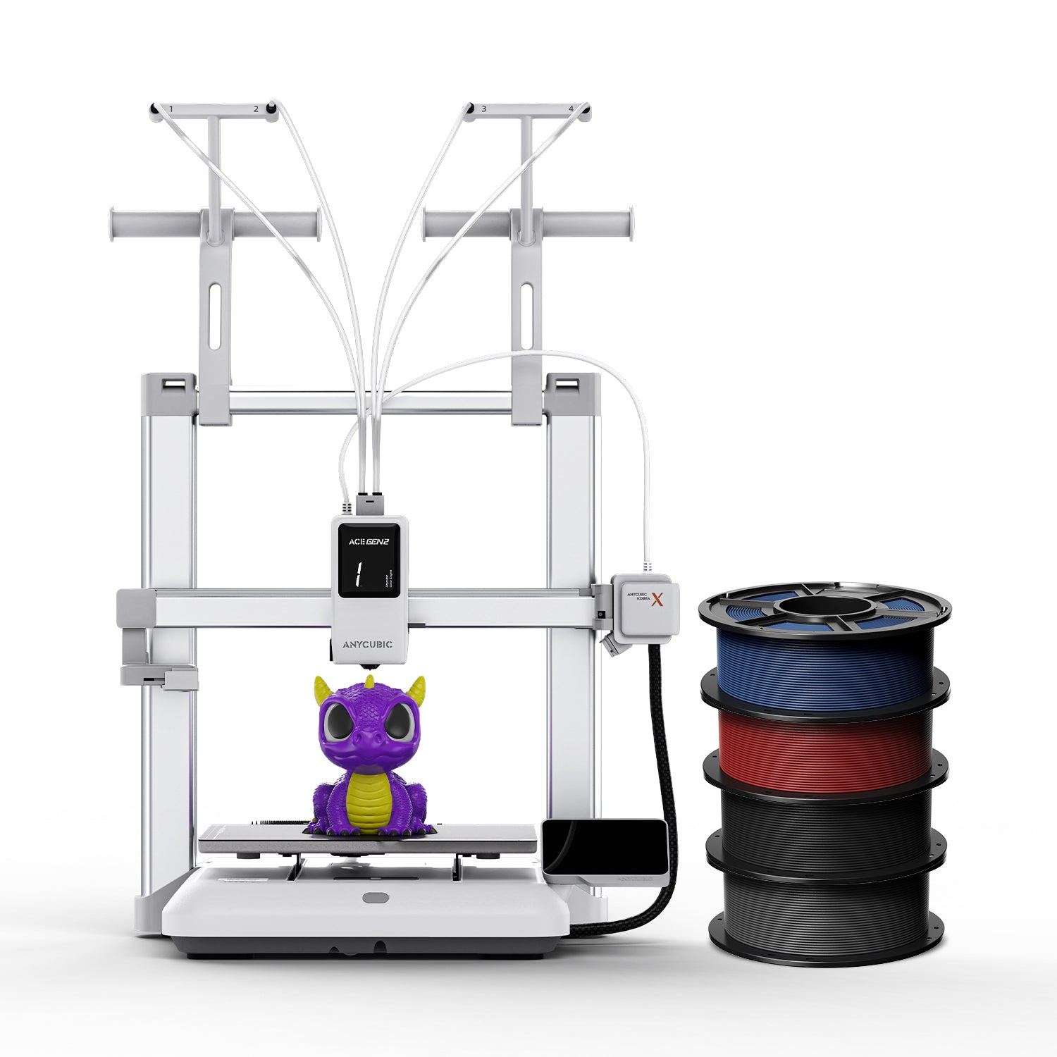 Anycubic Kobra X 3D Printer: Ultimate Multi-Color Printing