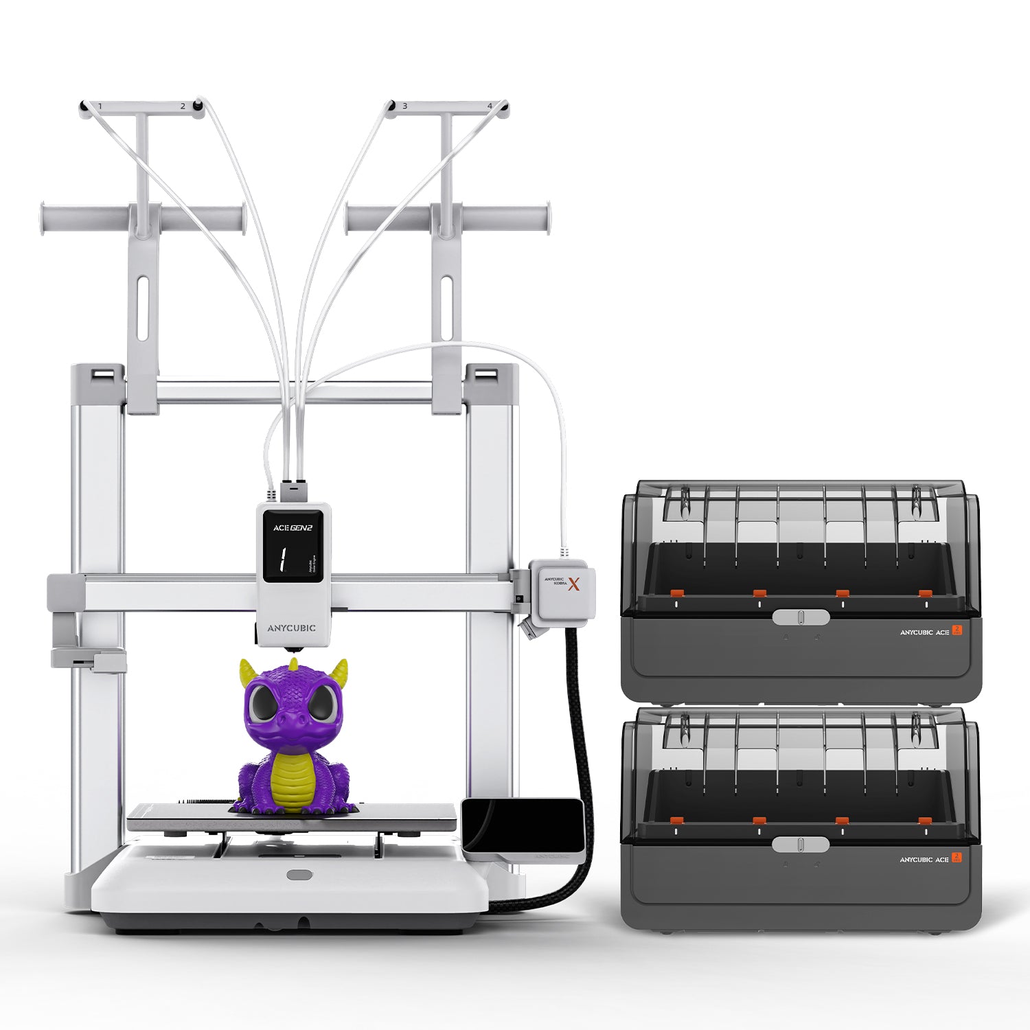 Anycubic Kobra X 3D Printer: Ultimate Multi-Color Printing