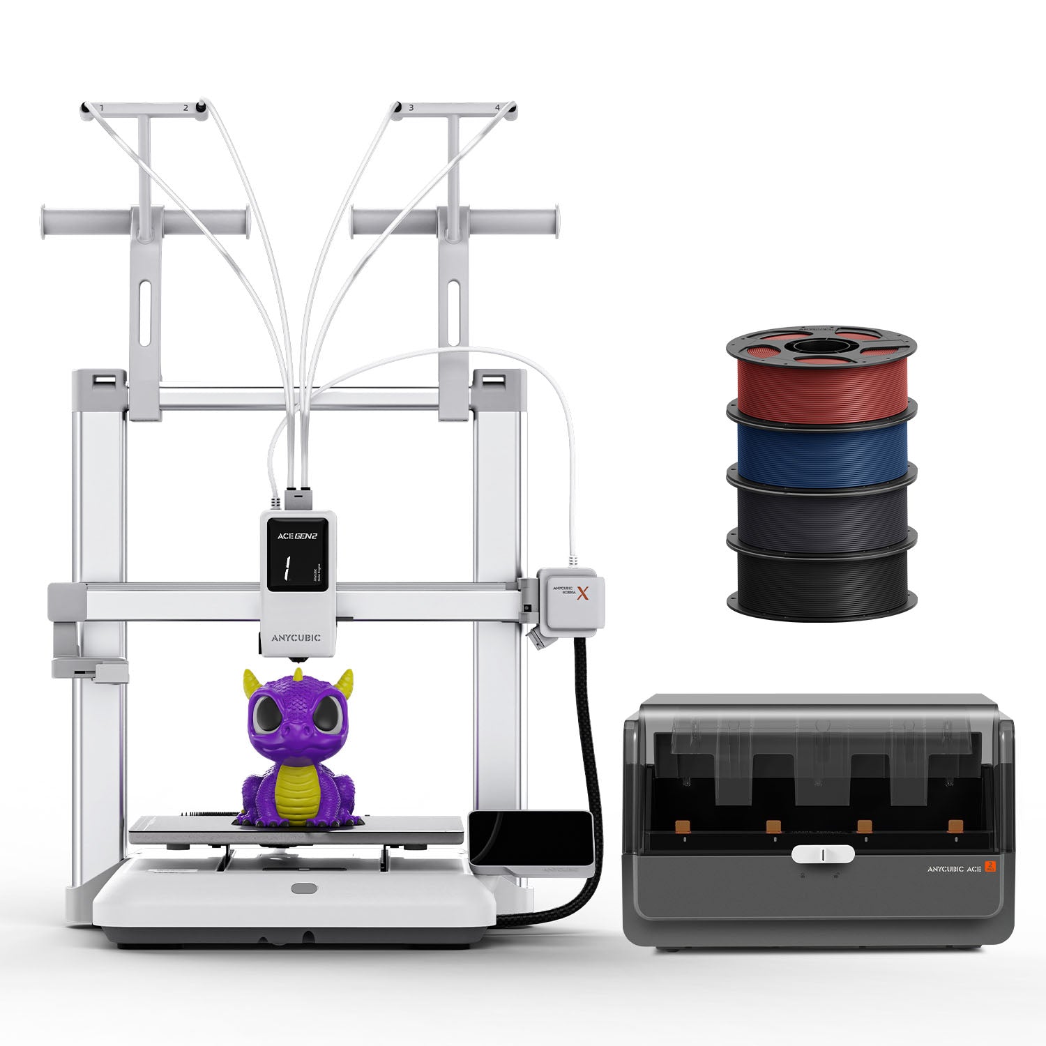 Anycubic Kobra X Combo: 19-Color 3D Printer | Limit. Less.