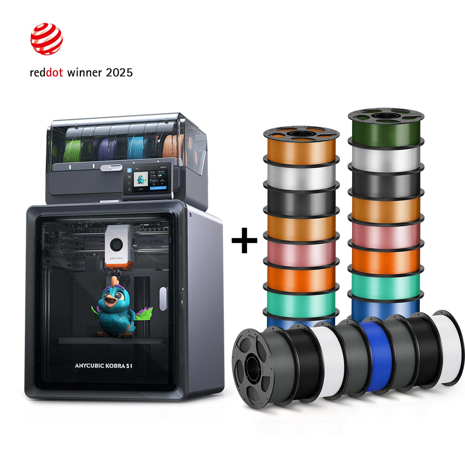 Anycubic Kobra S1 Combo: Affordable Multicolour 3D Printing
