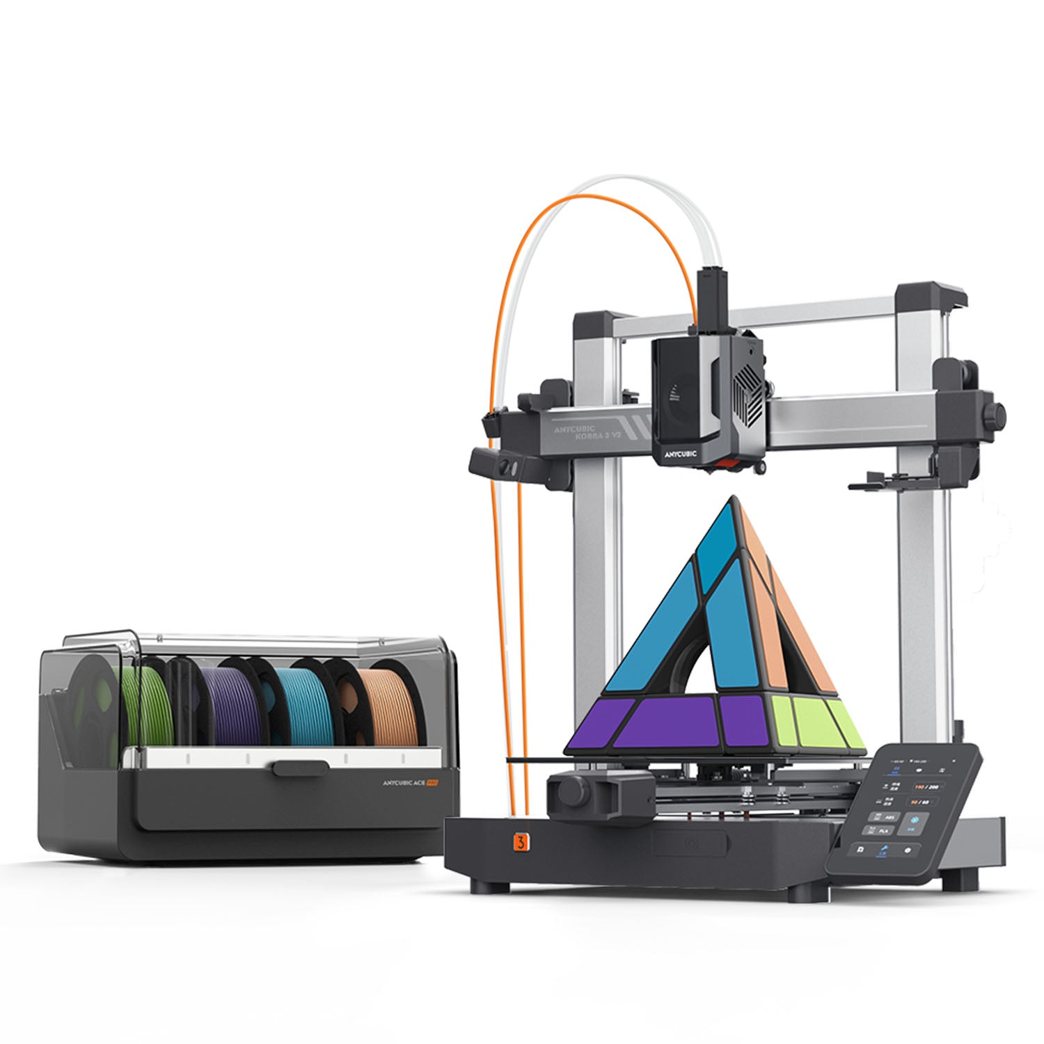 Anycubic Kobra 2 Max - Flagship High-Speed Large-Format FDM 3D Printer ...