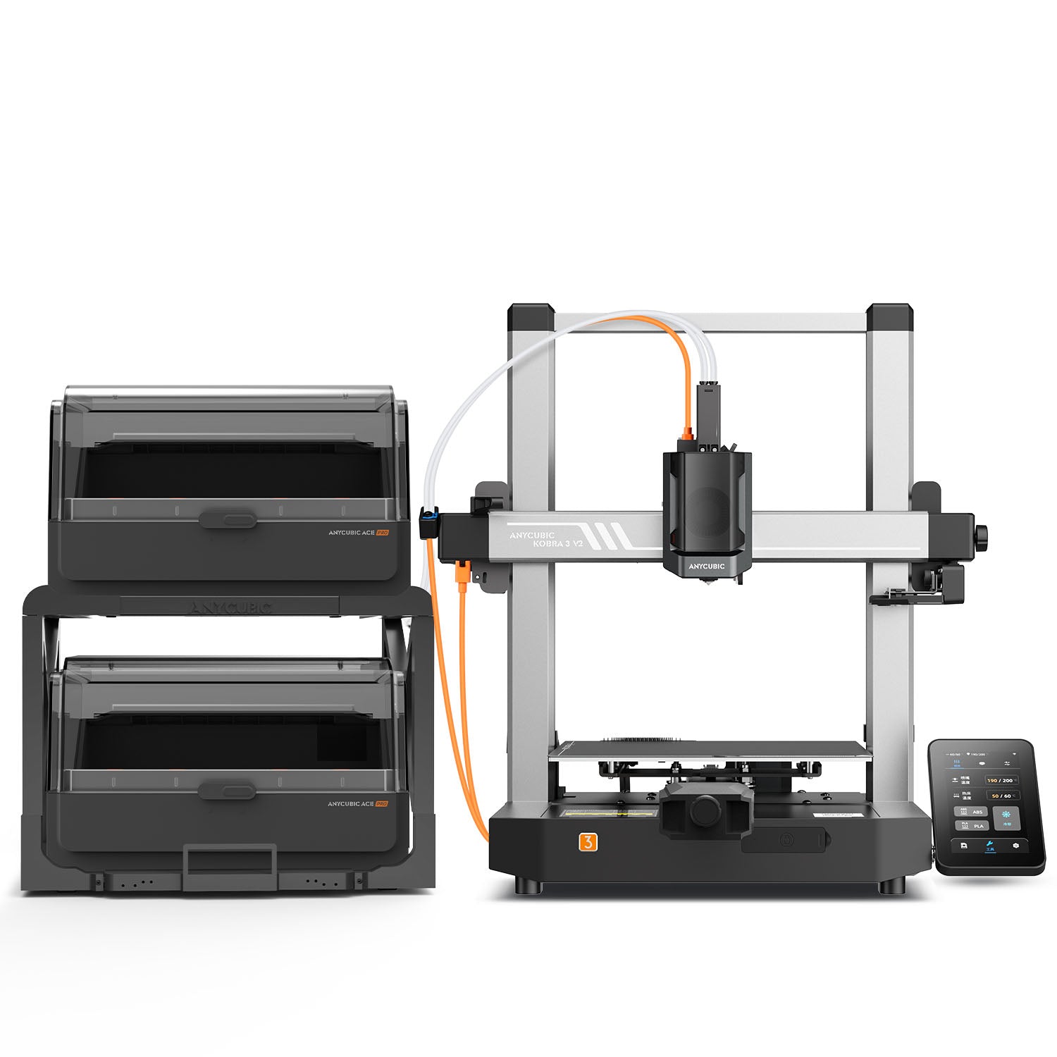 Kobra 3 V2 Combo 3D Printer: Vibrant, Versatile, Visionary