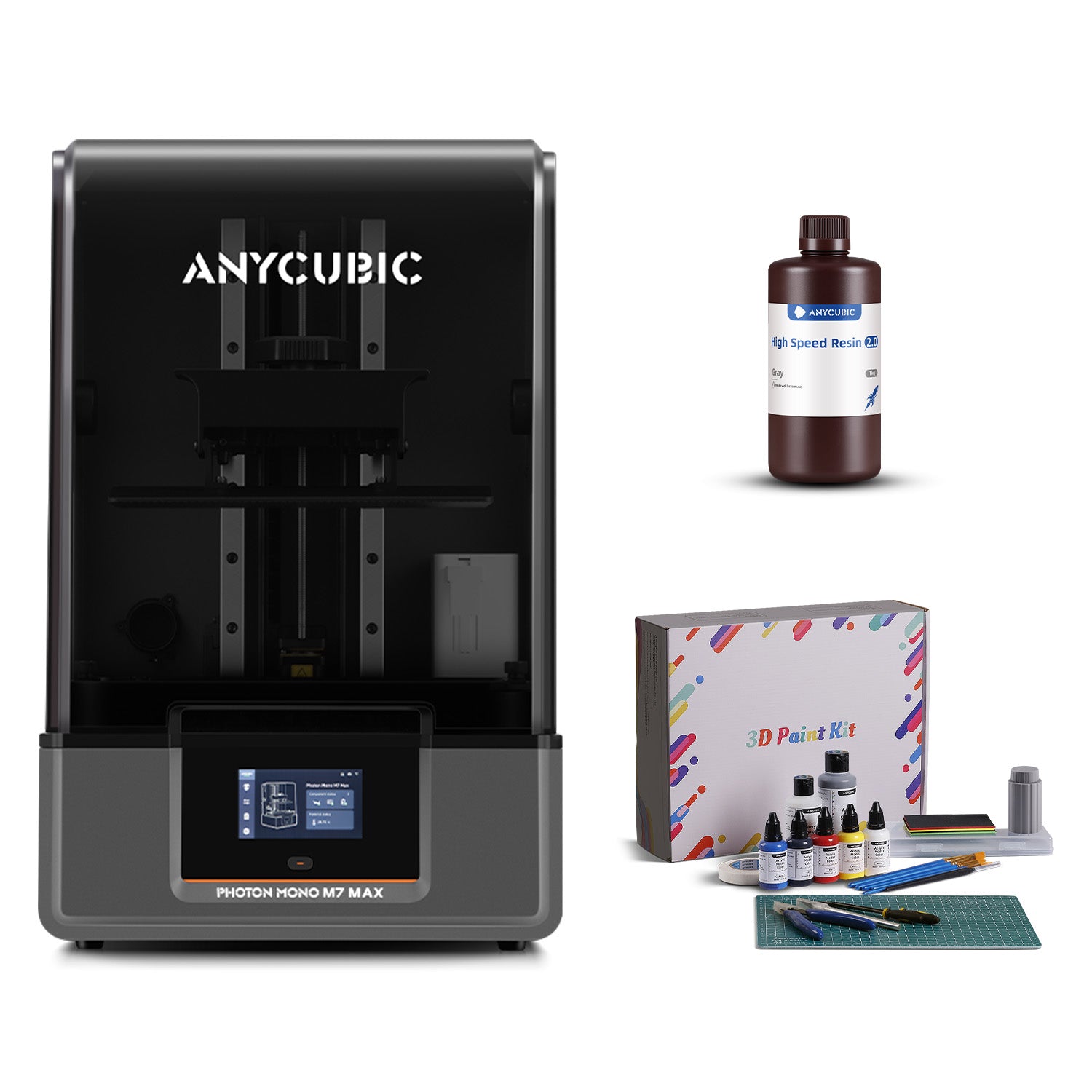 ANYCUBIC Photon Mono M7 Max レジン付属 Photon Mono M7 Max: Bigger, Better, Beyond | Shop Now!