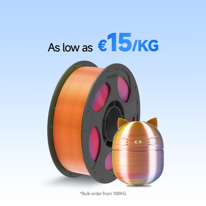 PLA Silk Dual/Tri-Color 10-100kg Deals