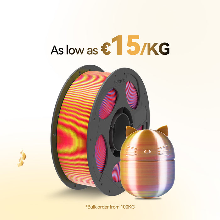 PLA Silk Dual/Tri-Color 10-100kg Deals