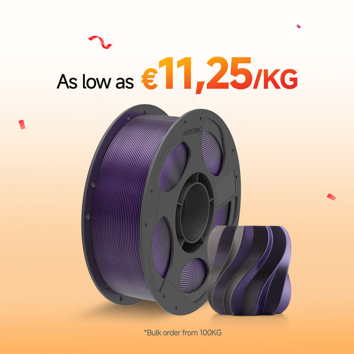PLA Silk Dual/Tri-Color 10-100kg Deals