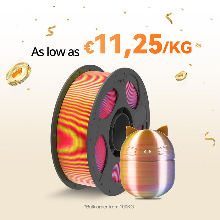 PLA Silk Dual/Tri-Color 10-100kg Deals