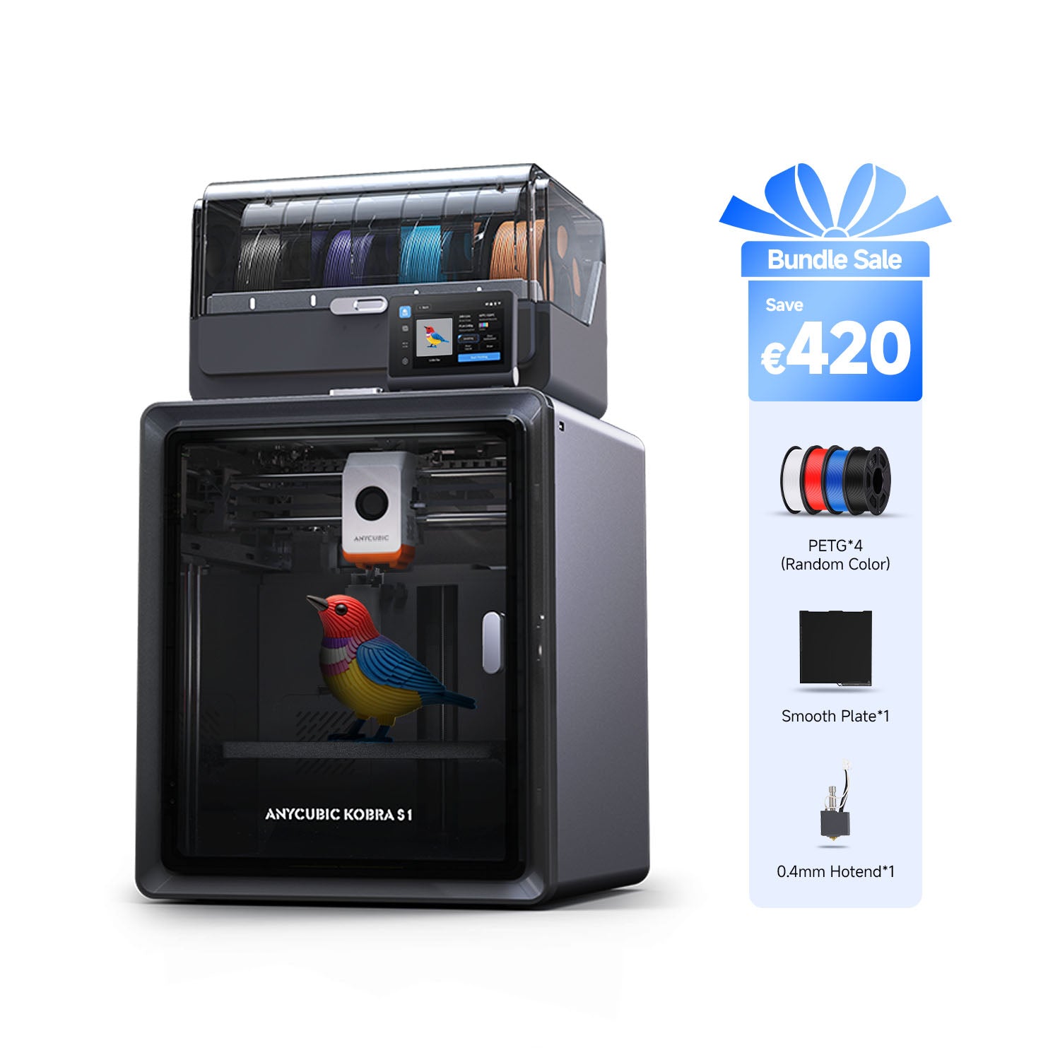 Kobra S1 Combo High Speed 4-Color Bundle