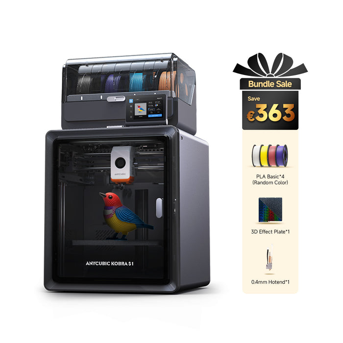 Kobra S1 Combo PLA Basic 4-Color Bundle