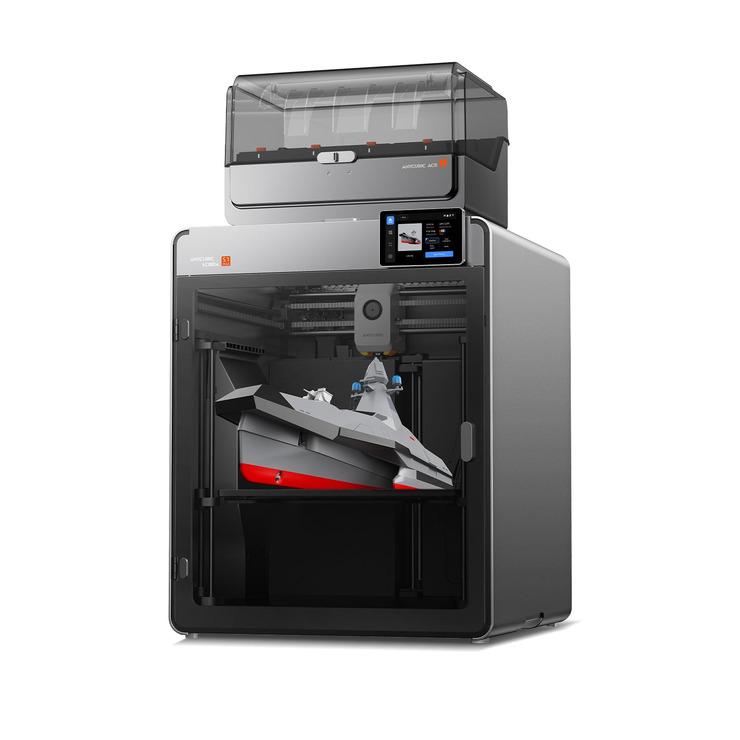 Kobra S1 Max Combo: Large Format 16-Color 3D Printer