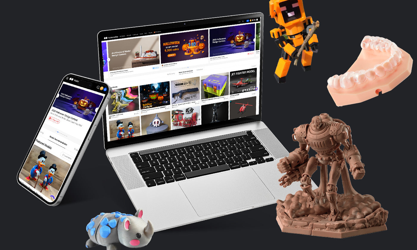 Anycubic Photon P1 — Dual-Color & Dual -Material 3D Printer egypt