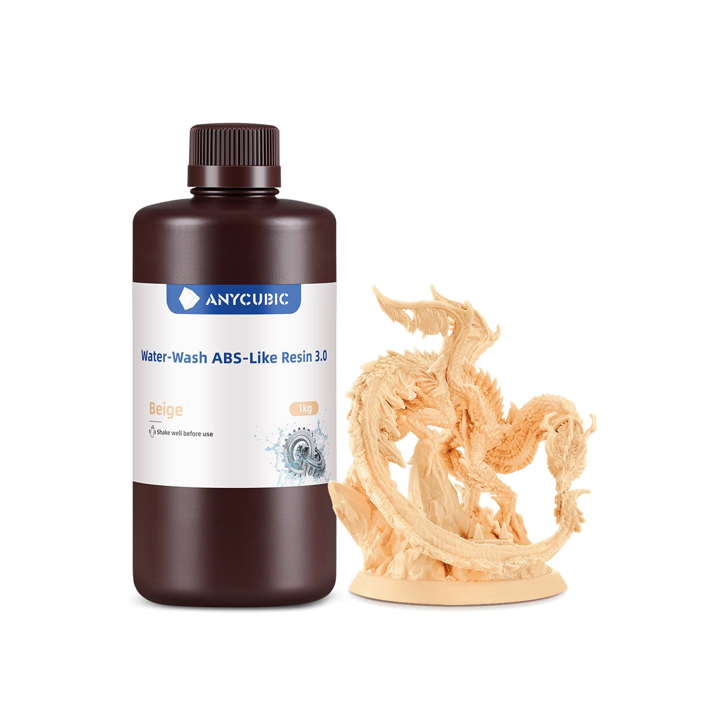 ANYCUBIC Réine De Lavage à L'eau + Photopolymère Tandard D'impreion